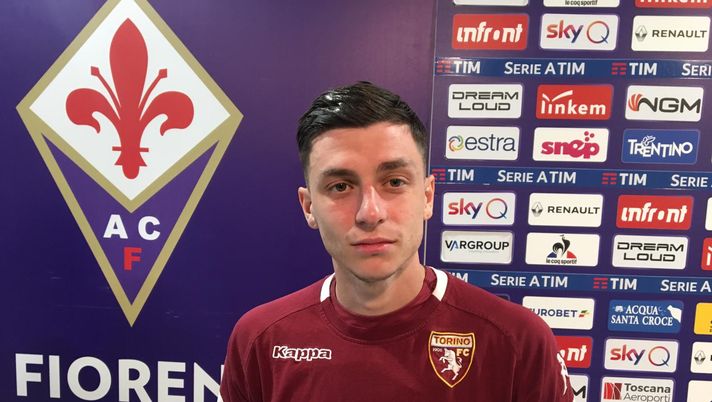 Daniele Baselli in zona mista 