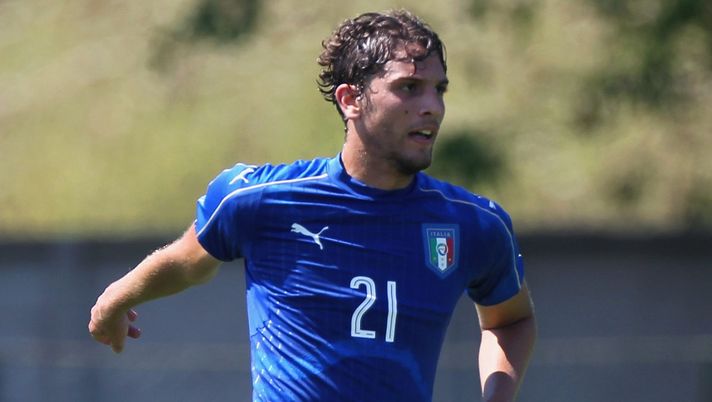 Manuel Locatelli, centrocampista dell'Italia Under 21 (credits: GETTY Images) Manuel Locatelli Italia Under 21