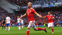 Russia-Galles 0-3, i Dragoni mangiano gli avversari e brindano agli ottavi