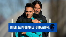 Inter, probabile formazione: la coppia provata in attacco. Torna Calha, pole Dumfries