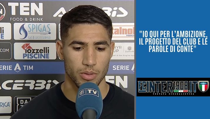 Hakimi: “Io all’Inter ancora per molto e per vincere. Conte? Mi disse questo” 