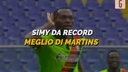 VIDEO Crotone, Simy supera Martins e agguanta un nuovo record: ecco i gol più belli dei due nigeriani
