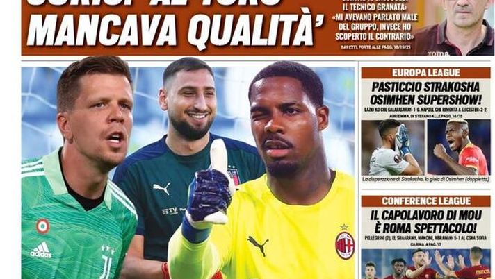 Prima Pagina, Tuttosport: “Il capolavoro di Mou. Roma spettacolo!”  Prima Pagina, Tuttosport: “Il capolavoro di Mou. Roma spettacolo!”