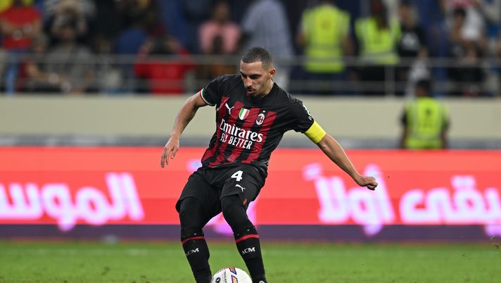 Ismaël Bennacer AC Milan amichevole Liverpool-Milan 4-1 Dubai Super Cup 2022