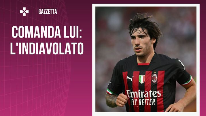 Sandro Tonali, centrocampista del Milan e leader del reparto (Getty Images)