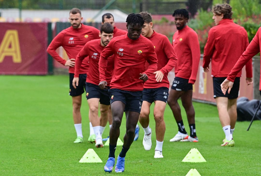 Trigoria, la rifinitura della Roma in vista del Bodo/Glimt – FOTO GALLERY - immagine 20