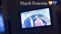 VIDEO Elmas, serata in relax: e in tv guarda la partita del Fenerbahce