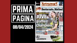 Prima pagina Tuttosport: “Juve, graffio Champions”