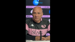 VIDEO Palermo, ritiro a Manchester: la conferenza stampa di Corini dall’Etihad Campus