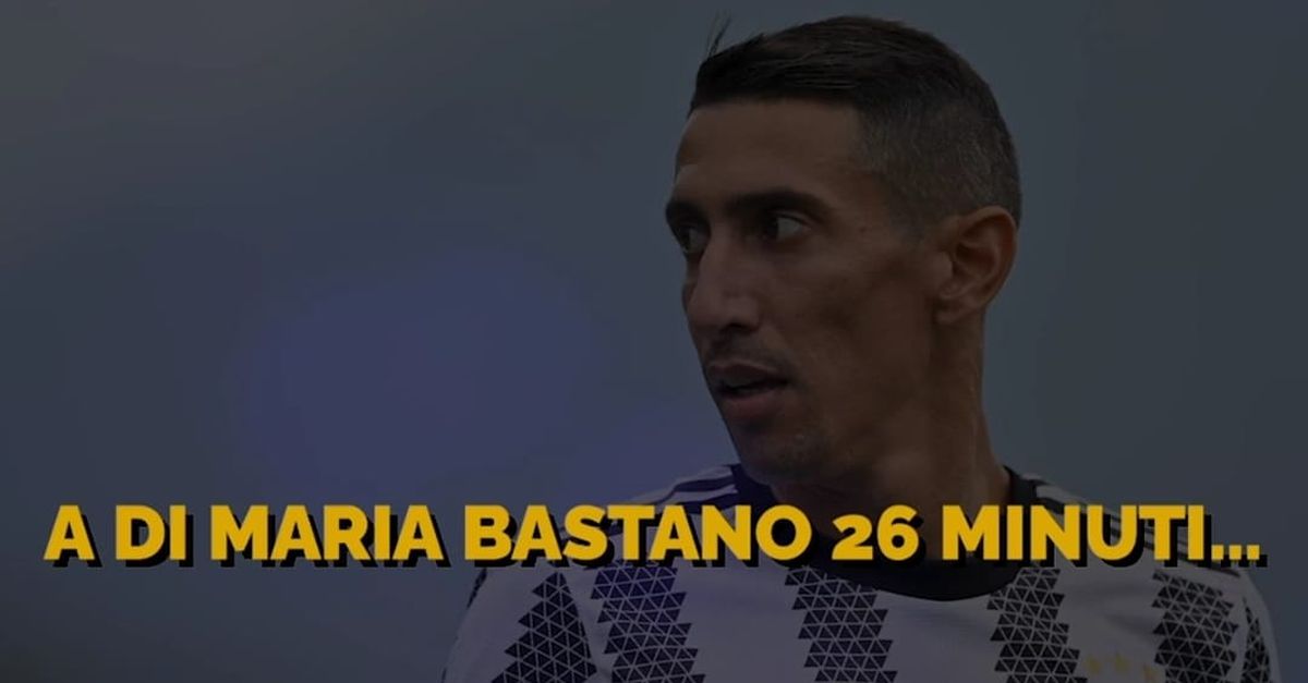 Juventus Sassuolo, Di Maria in gol dopo 26 minuti | VIDEO