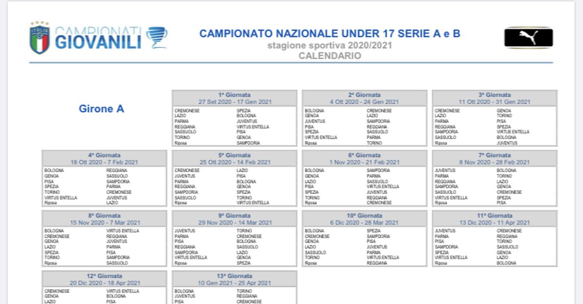 Giovanili, Torino: I Calendari Ufficiali Di Under 15, 16 E 17 - Toro News