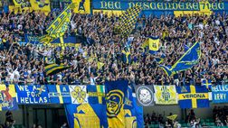 Verona col Milan, 1381 tifosi gialloblù a San Siro