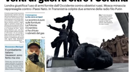 Prima Pagina, Giornale di Sicilia: “Venti di guerra oltre l’Ucraina. La Lega cede…”