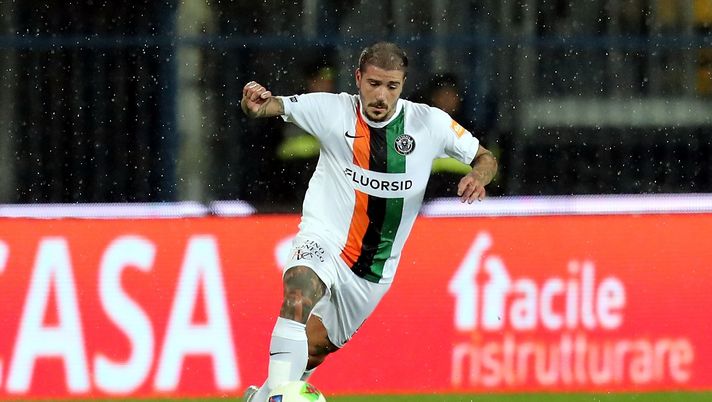 EMPOLI, ITALY - NOVEMBER 23: Antonio Junior Vacca of Venezia FC in action during the Serie B match between Empoli FC and Venezia FC at Stadio Carlo Castellani on November 23, 2019 in Empoli, Italy.  (Photo by Gabriele Maltinti/Getty Images) 