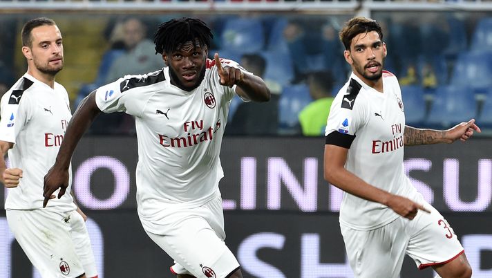 5 ottobre 2019, Genoa-Milan 1-2, l'esultanza di Franck Kessié (credits: GETTY Images) 5 ottobre 2019, Genoa-Milan 1-2, l'esultanza di Franck Kessié (credits: GETTY Images)