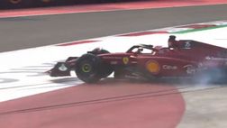 F1 GP Messico, Leclerc in testacoda va a muro nelle libere (VIDEO)