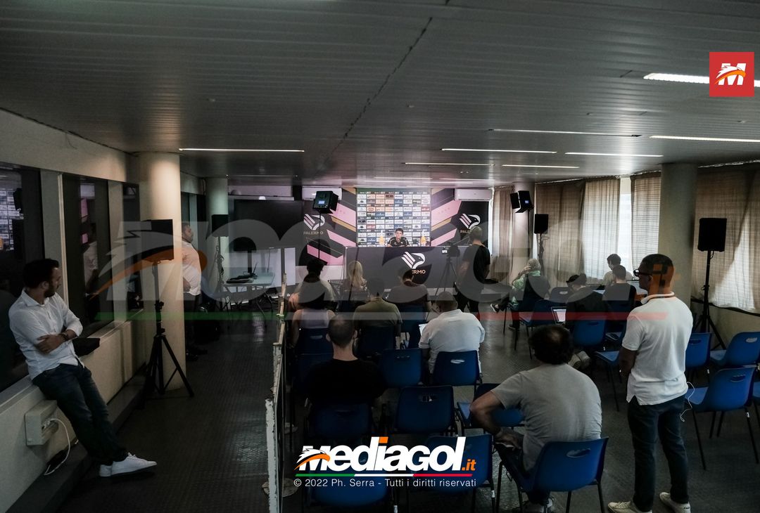 FOTO PALERMO, Ales Mateju presentato in conferenza stampa (Gallery) - immagine 3