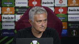 Roma, la conferenza stampa di Mourinho durante il Uefa Media Day – FOTO GALLERY