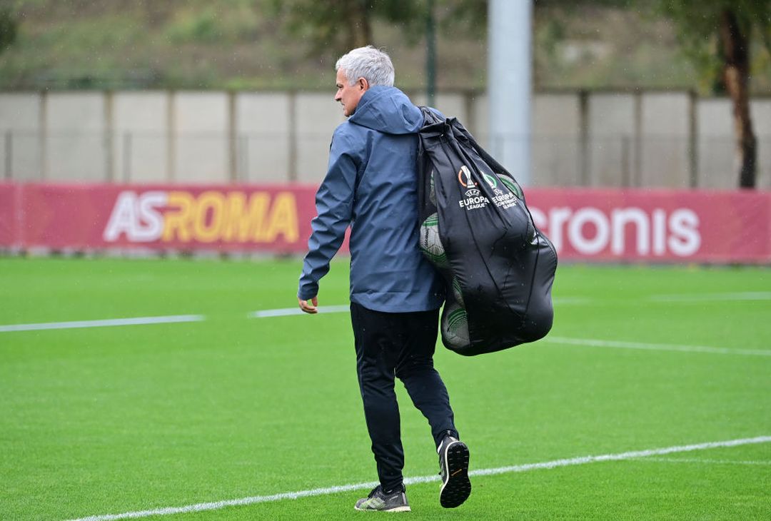 Trigoria, la rifinitura della Roma in vista del Bodo/Glimt – FOTO GALLERY - immagine 7