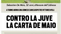 Tuttosport: Udinese a Tori o con la carta De Maio