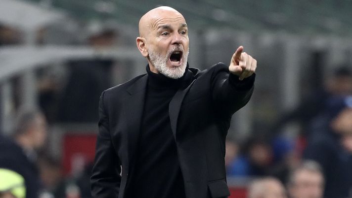 Stefano Pioli AC Milan Milan-Napoli 1-0 Serie A 2023-2024