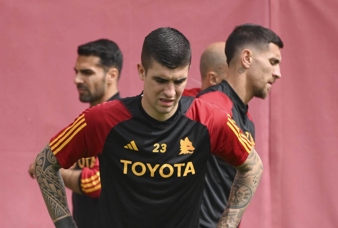 Roma, l’allenamento in vista del Lecce: tornano Sanches e Smalling – FOTO GALLERY - immagine 11