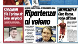 Prima Pagina, Tuttosport: “Zaniolo, è Juve-Milan. Italia, ripartenza al veleno”