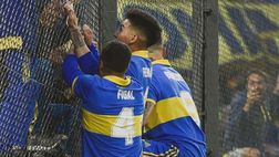 La fiesta inizia già in campo! Ganò el Boca nel Superclasico!