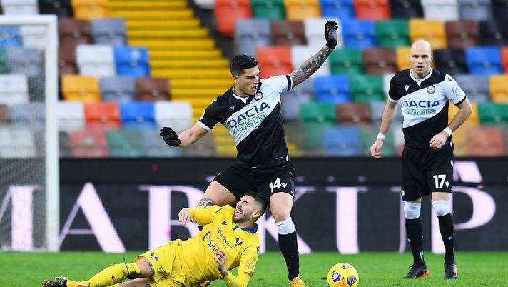 Kevin Bonifazi, difensore dell'Udinese Kevin Bonifazi, difensore dell'Udinese