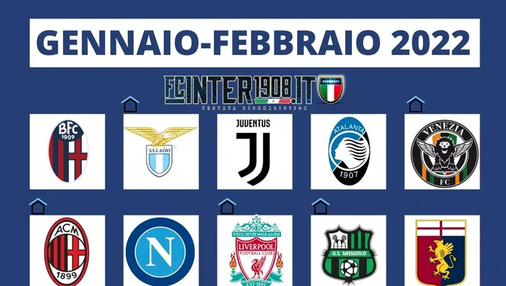 Calendario Inter: per i nerazzurri un inizio di 2022 col botto. Tutto in 30  giorni - FC Inter 1908