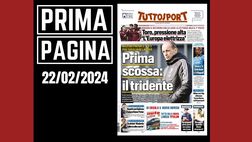 Prima pagina Tuttosport: Europa League, Milan a Rennes con i big