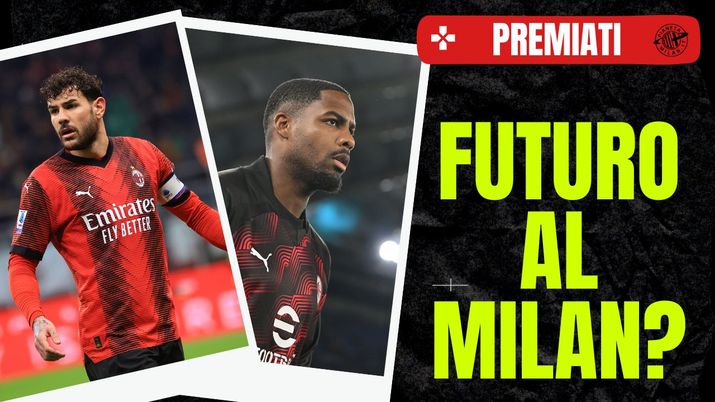 Theo Hernandez e Mike Maignan (giocatori AC Milan) durante Atalanta-Milan 3-2 (Serie A 2023-2024) | News (Getty Images) Theo Hernandez e Mike Maignan Atalanta-Milan 3-2 Serie A 2023-2024