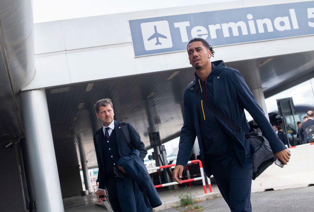 Il viaggio della Roma verso Milano per la sfida con l’Inter – FOTO GALLERY - immagine 14