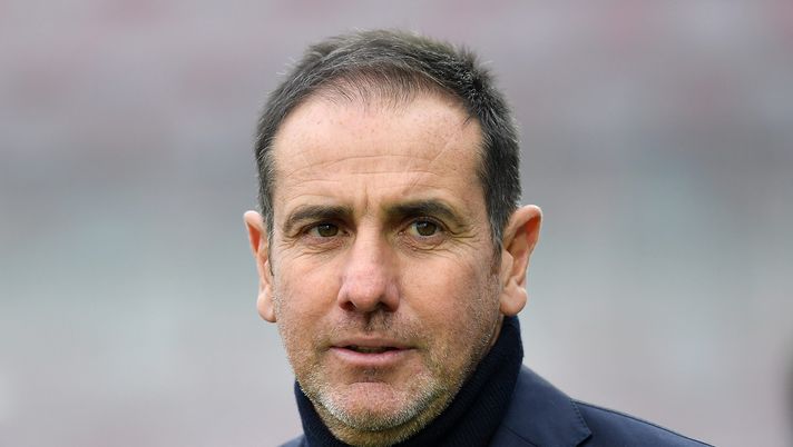 ALESSANDRIA, ITALY - DECEMBER 21:  Juventus U23 head coach Lamberto Zauli looks on during the Serie C match between Juventus U23 and Pergolettese at Stadio Giuseppe Moccagatta on December 21, 2021 in Alessandria, Italy.  (Photo by Valerio Pennicino - Juventus FC/Juventus FC via Getty Images)  Crotone