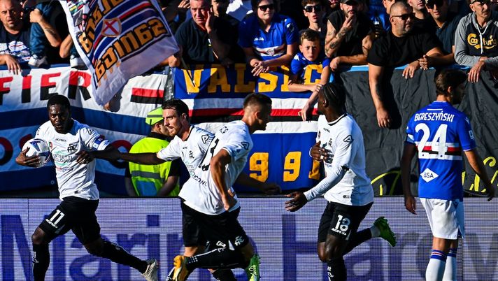 Sampdoria, crisi nera: lo Spezia vince il derby in rimonta, doriani penultimi - immagine 1