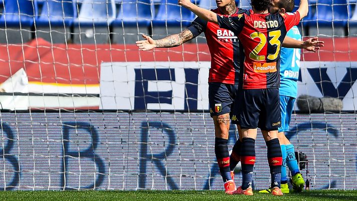 Genoa, Scamacca e Destro 