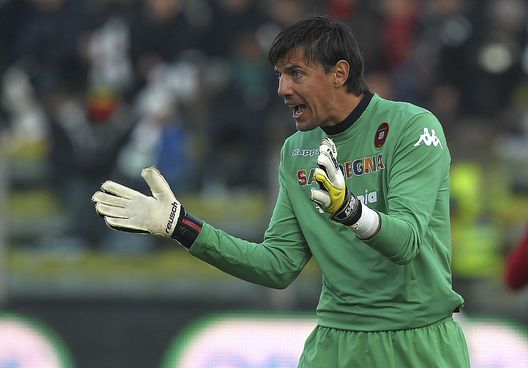 PARMA, ITALY - DECEMBER 15: Vlada Avramov of Cagliari Calcio shouts during the Serie A match between Parma FC and Cagliari Calcio at Stadio Ennio Tardini on December 15, 2013 in Parma, Italy. (Photo by Marco Luzzani/Getty Images) PARMA, ITALY - DECEMBER 15: Vlada Avramov of Cagliari Calcio shouts during the Serie A match between Parma FC and Cagliari Calcio at Stadio Ennio Tardini on December 15, 2013 in Parma, Italy. (Photo by Marco Luzzani/Getty Images)