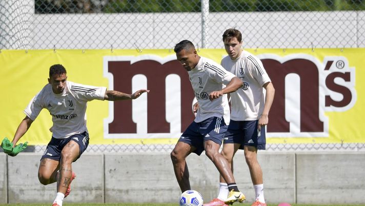 Juventus-Milan allenamento bianconero Juventus-Milan allenamento bianconero