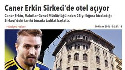 Erkin intanto investe in Turchia. Spenderà 500mila sterline per…