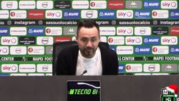 Sassuolo, De Zerbi non fa un passo indietro: “Anche domani out i Nazionali”
