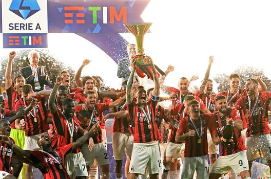 Milan festa scudetto (getty images) Milan festa scudetto