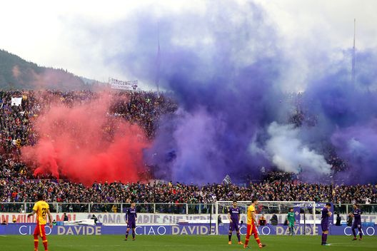 FLORENCE, ITALY - MARCH 11: ACF Fiorentina fans remember Captain Davide Astori during the serie A match between ACF Fiorentina and Benevento Calcio at Stadio Artemio Franchi on March 11, 2018 in Florence, Italy. (Photo by Gabriele Maltinti/Getty Images) FLORENCE, ITALY - MARCH 11: ACF Fiorentina fans remember Captain Davide Astori during the serie A match between ACF Fiorentina and Benevento Calcio at Stadio Artemio Franchi on March 11, 2018 in Florence, Italy. (Photo by Gabriele Maltinti/Getty Images)