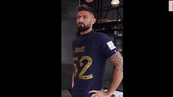 VIDEO Francia, bomber del Milan Giroud premiato come miglior goleador della nazionale