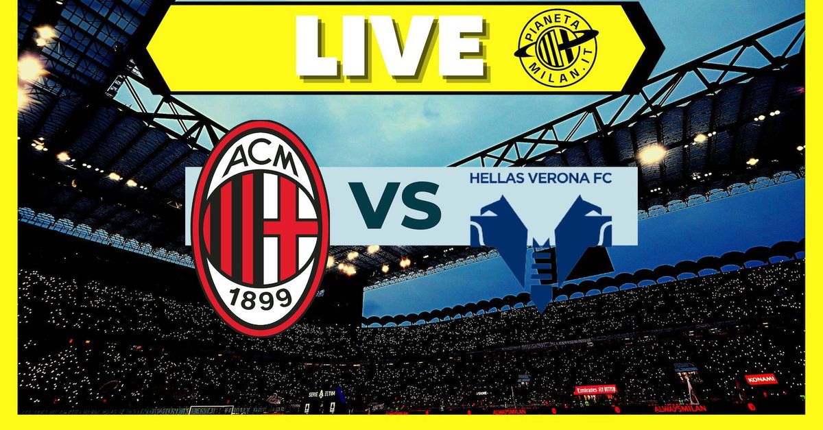 Milan Hellas Verona 0 0: inizia la partita | LIVE NEWS