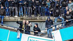 Derby perso in casa e tribuna crollata: Nec Nijmegen, si continua nello stadio vuoto
