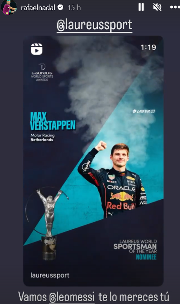Premio Miglior sportivo dell’anno, Nadal incorona Messi: “Lo meriti tu, Leo”- immagine 3