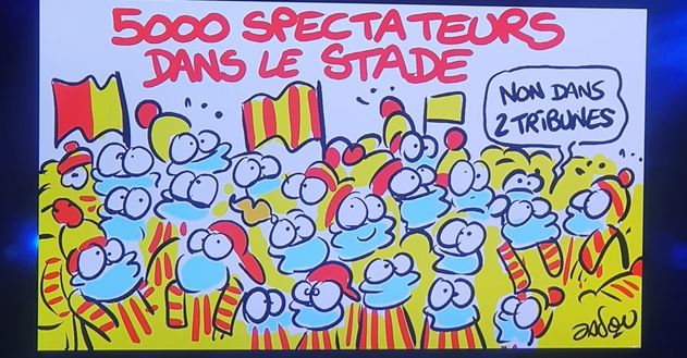 5000 spettatori al derby du Nord, ma tutti stipati nella stessa tribuna a Lens…!- immagine 2