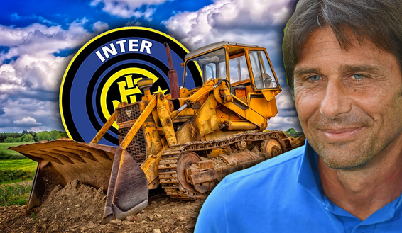 Calciomercato Inter, Conte pronto a passare con la "ruspa" Calciomercato Inter, Conte pronto a passare con la "ruspa"