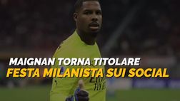 Milan, festa sui social per il ritorno di Maignan: i meme più divertenti | VIDEO
