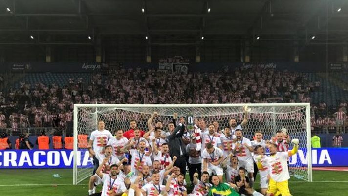 La festa del KS Cracovia La festa del KS Cracovia